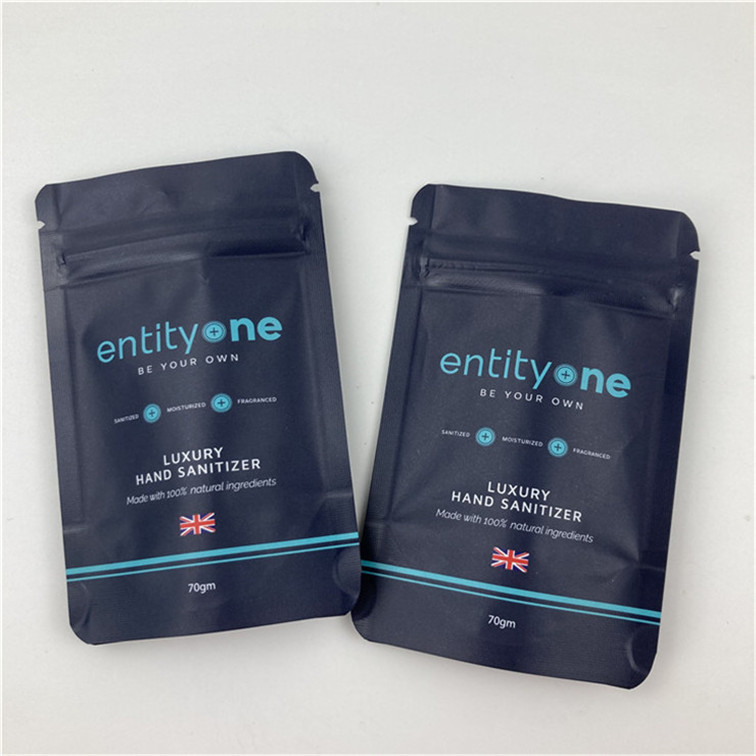 Настроенный логотип напечатанный Stand Up Pouch с циппом Matt Finish Aluminum Foil Mylar Doypack