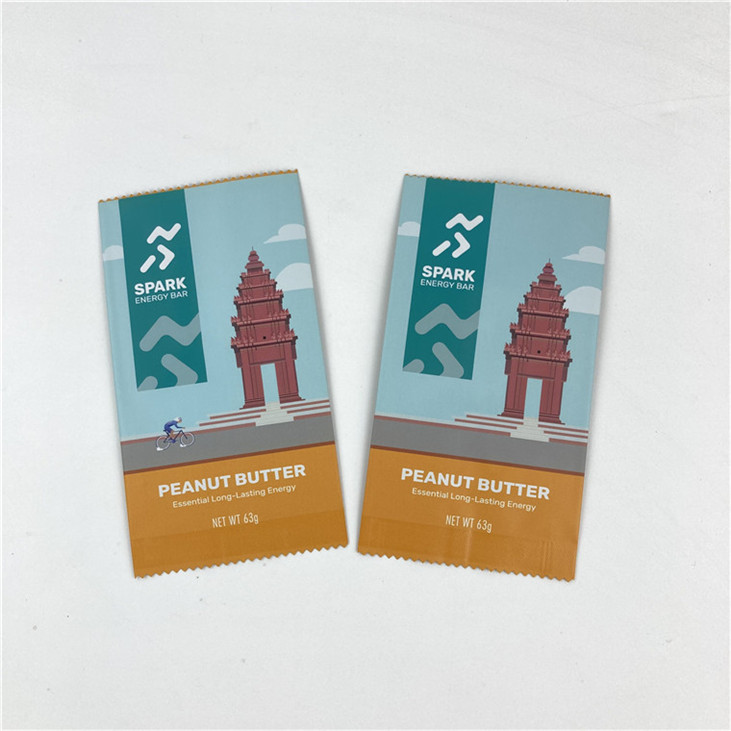 Заказный дизайн Easy Tear Line Трехсторонний герметичный Mylar упаковочный пакет Принимается до 10 цветов