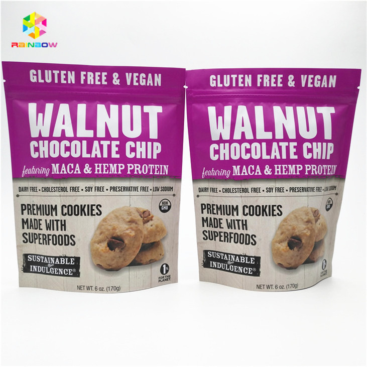 Матовое отделение Красочная печать Алюминиевая фольга Mylar Doypack с индивидуальным размером и дизайном