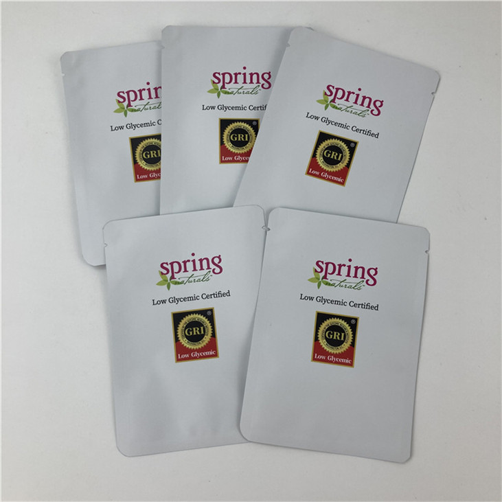 Прозрачный трехсторонний герметичный Mylar упаковочный пакет с циппом