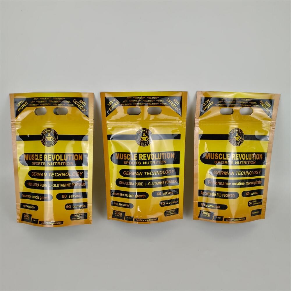 Протеиновый порошок Ziplock пищевые упаковочные пакеты с цифровой печатью пластика