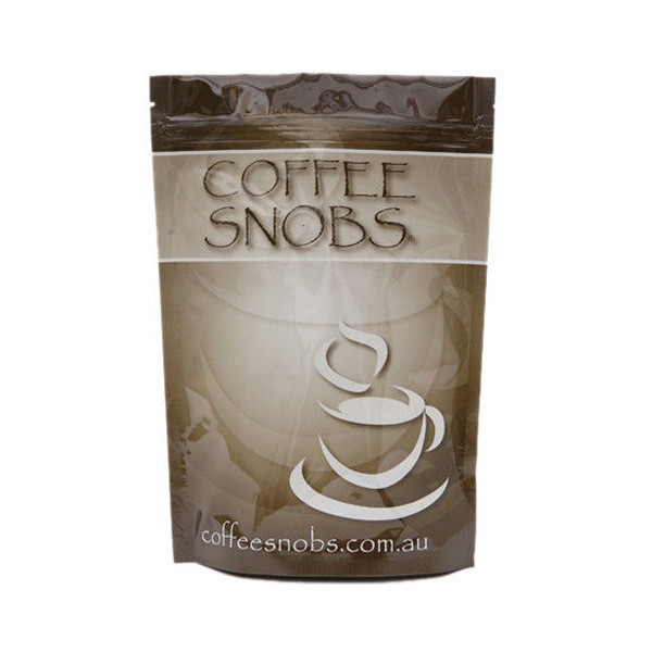 Сумка кофейного зерна плоского дна квадратного блока таможни 250г 500г 1кг зиплок упаковывая