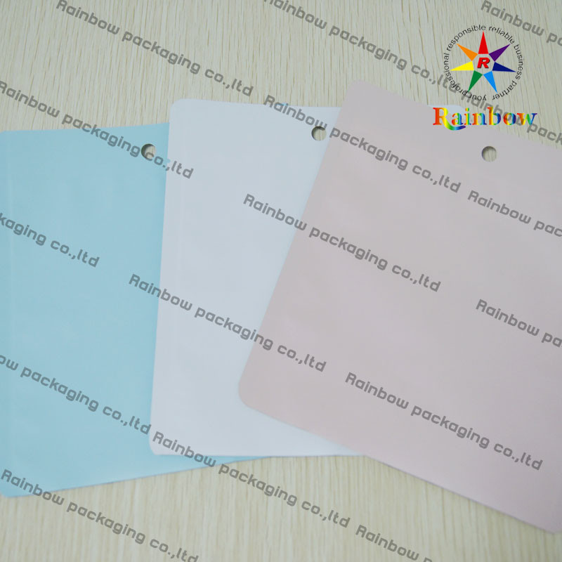 Стильный мешок PVC пластичный косметический упаковывая с 1 ясными стороной и печатать