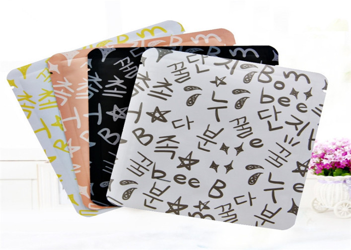 Изготовленным на заказ множественным сумка напечатанная цветом косметическая упаковывая для маски