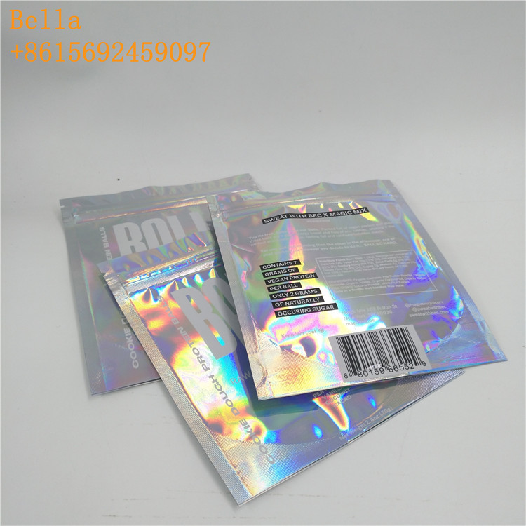 Изготовленный на заказ мешок фольги печатания упаковывая одну бортовую ясную молнию лоснистую для кабеля УСБ