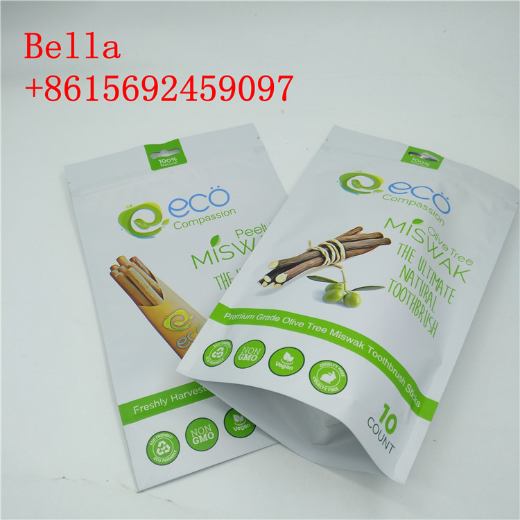 Сумка закуски финиша Матт Зиплок упаковывая светлое сопротивление прокола доказательства