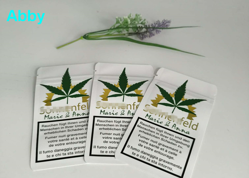 Золото печатая Ресеалабле цвет полиэтиленовых пакетов КМИК с подгонянным материалом