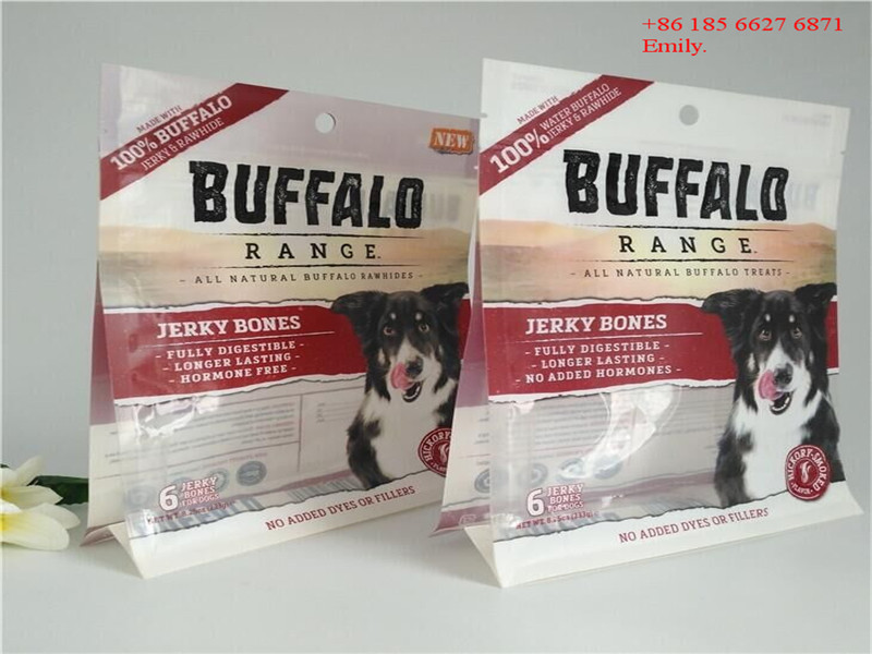 8 - бортовое уплотнение стоит вверх материал Мопп сумок мешка для упаковки корма для домашних животных