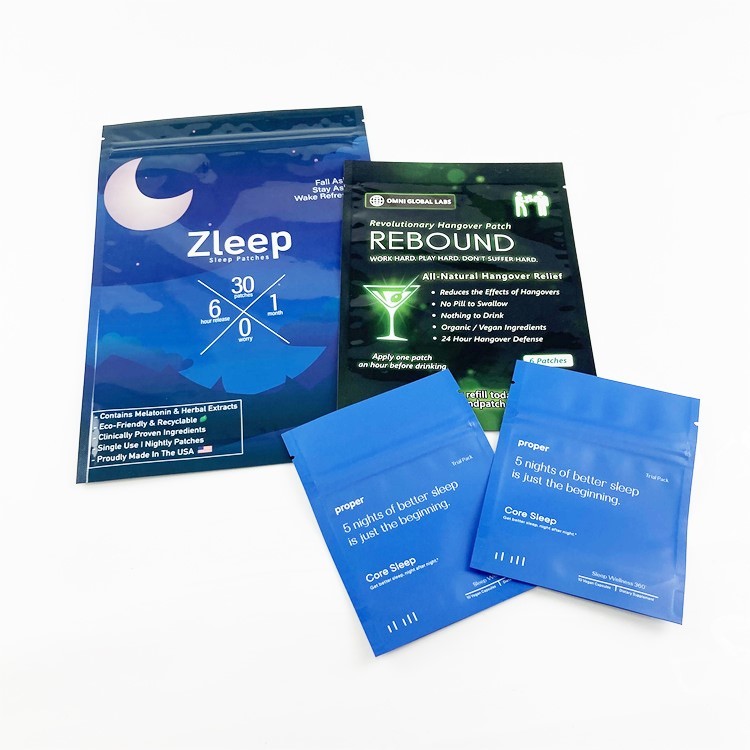 Саше Kraft Biodegradable фольги бумажное пустое кладет косметической сумку в мешки образцов 3 загерметизированную стороной