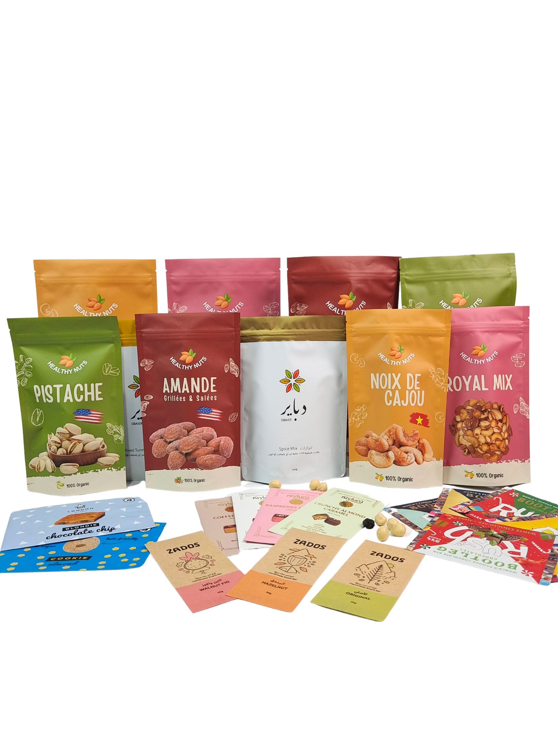 Биоразлагаемая упаковка для пищевых продуктов, герметичная алюминиевая фольга с застежкой-молнией для закусок, орехов, чая, кофе, корма для домашних животных