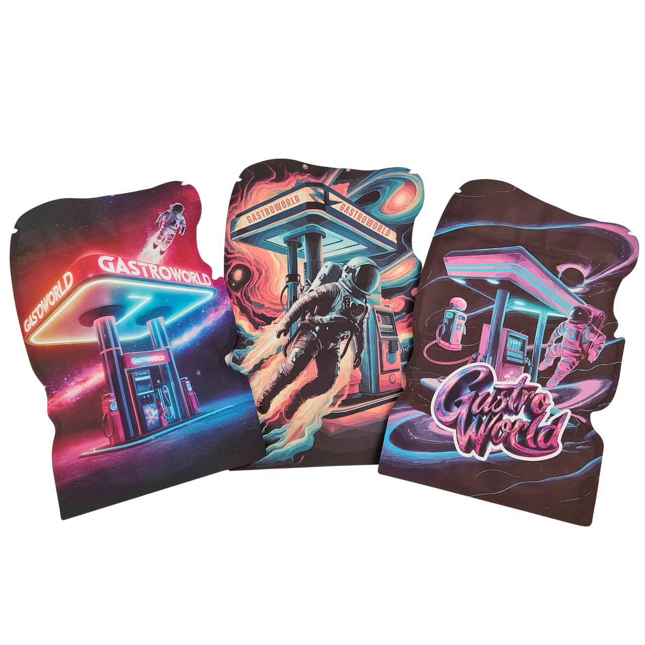 Индивидуальные высеченные майларовые пакеты 3,5 г - 28 г с детской защитой на молнии