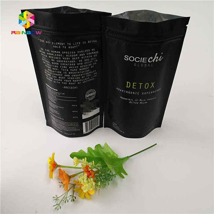 Ламинированный пакет с закусками Mylar, алюминиевая фольга Zipper Bag для говядины