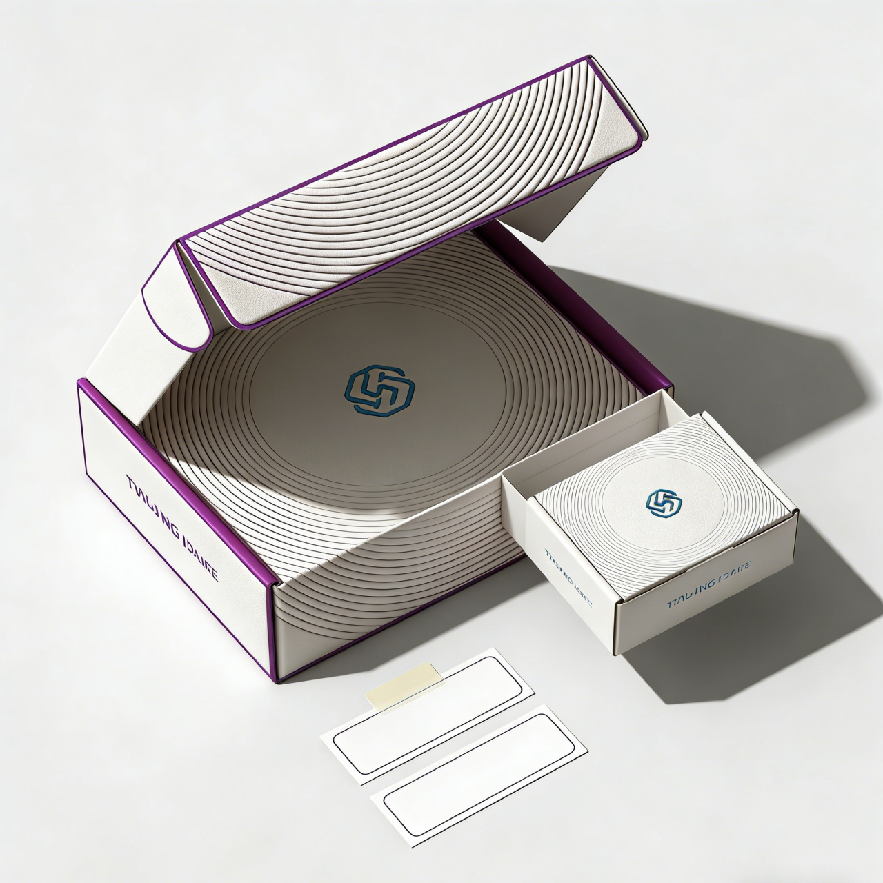 Изготовленные на заказ биоразлагаемые подарочные почтовые папки с матовой ламинацией и индивидуальным логотипом