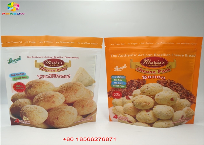 Зиплок зазубрины разрыва влагостойкие стоят вверх сумки пакета дня мешка алюминиевые для закуски