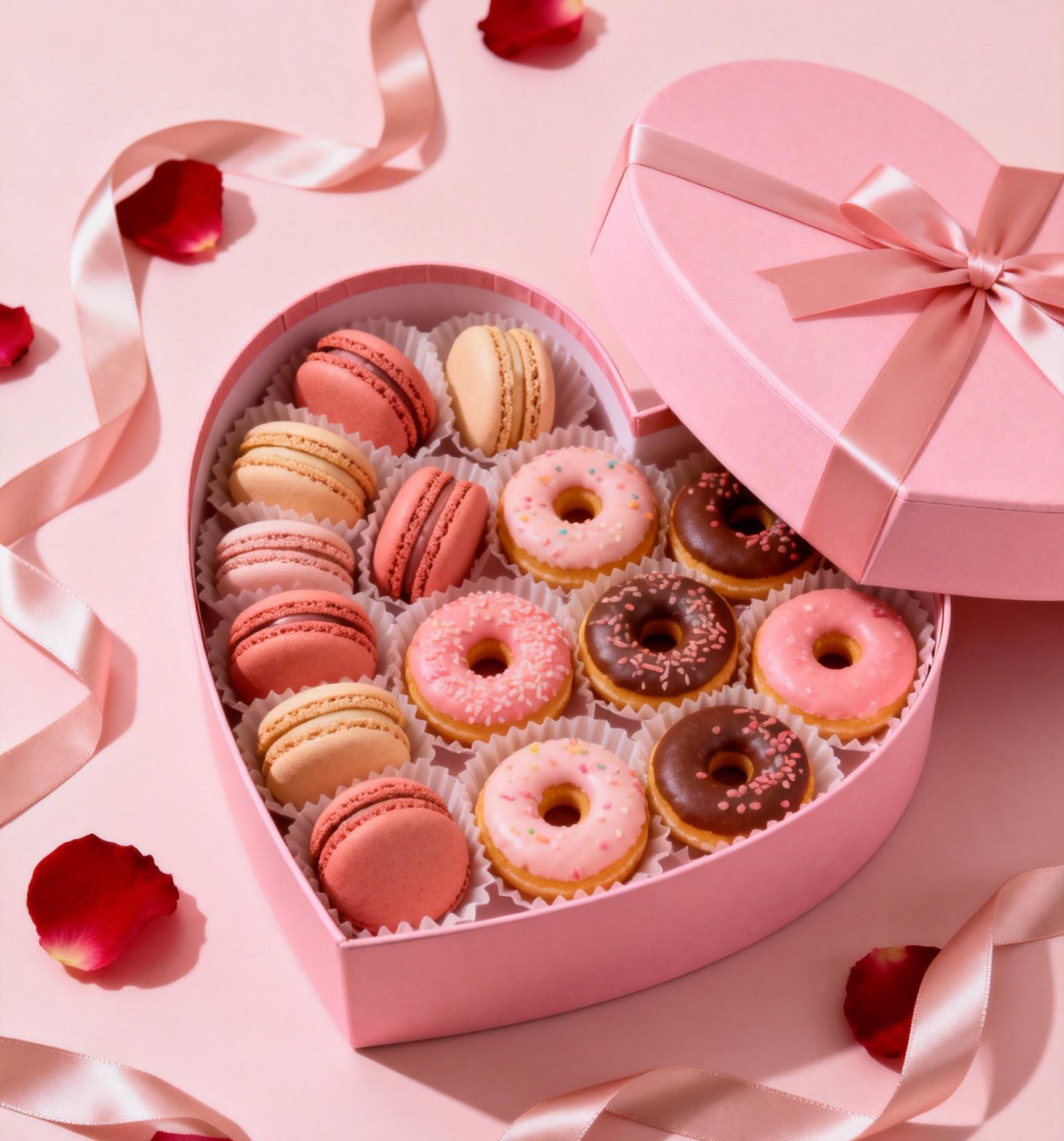 Настраиваемая биоразлагаемая складная подарочная коробка для упаковки пекарни и кондитерских макарон