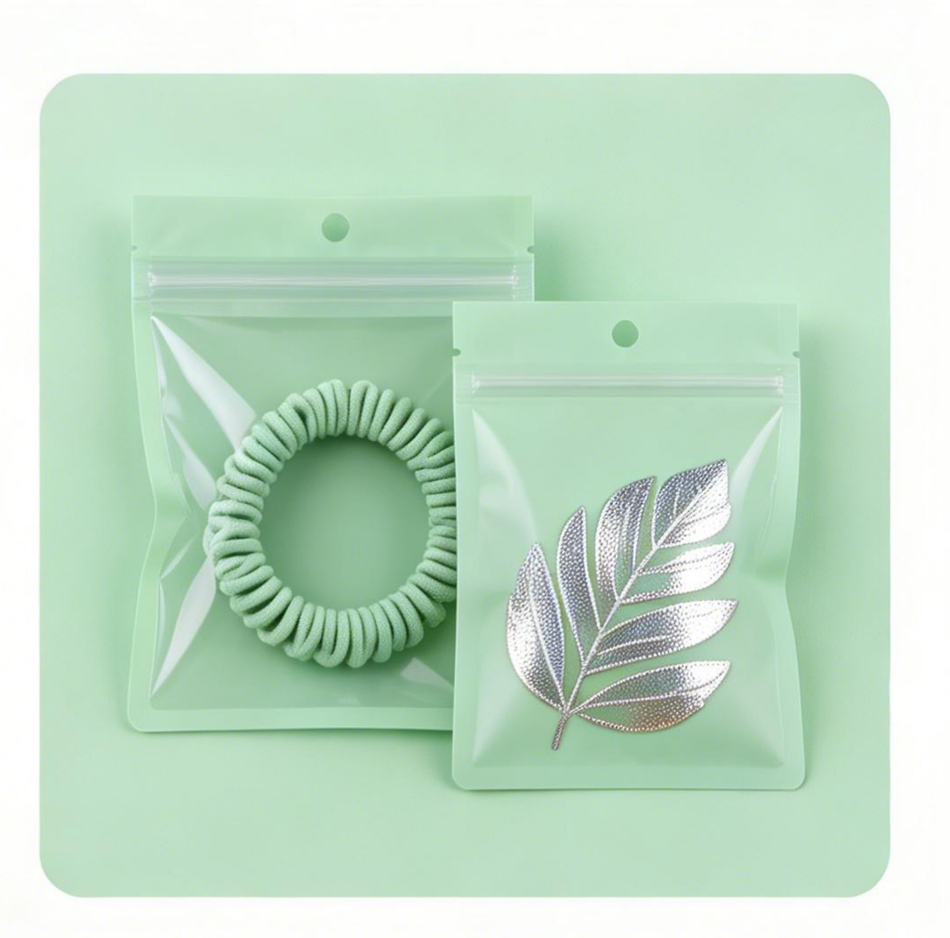 Специализированные PE пластиковые пакеты для ювелирных украшений Серёжки Перерабатываемые антиоксидантные односторонние прозрачные рюкзаки для хранения