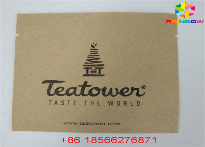 Многоразовый подгонянный мешок еды бумажных мешков стоит вверх Зиплок доказательство запаха с окном