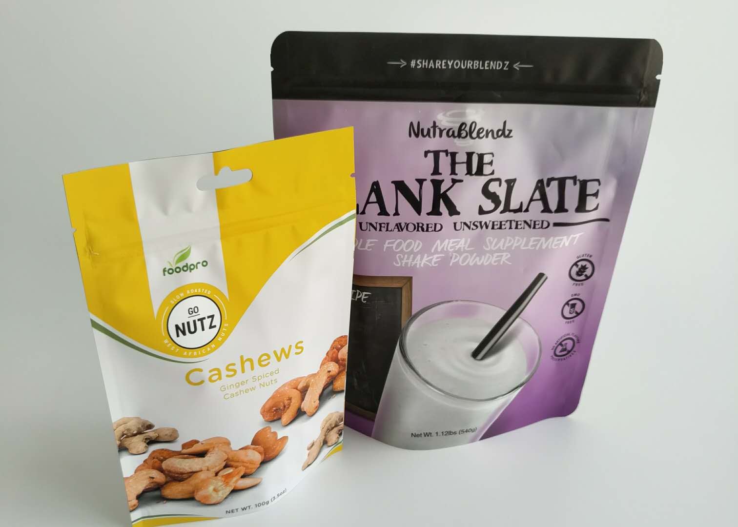 Кока-протеиновая упаковка для закусок, настраиваемый логотип