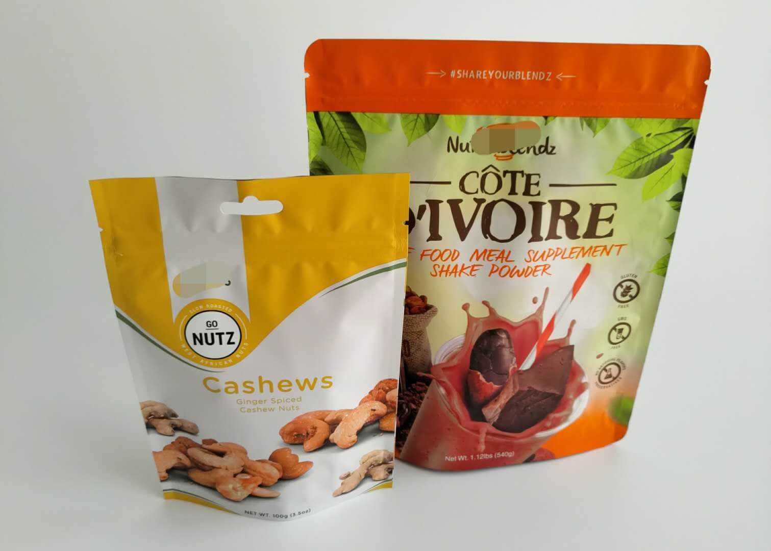 Органическое Чя осеменяет печатание Гравуре сумки упаковки еды печений закуски с молнией