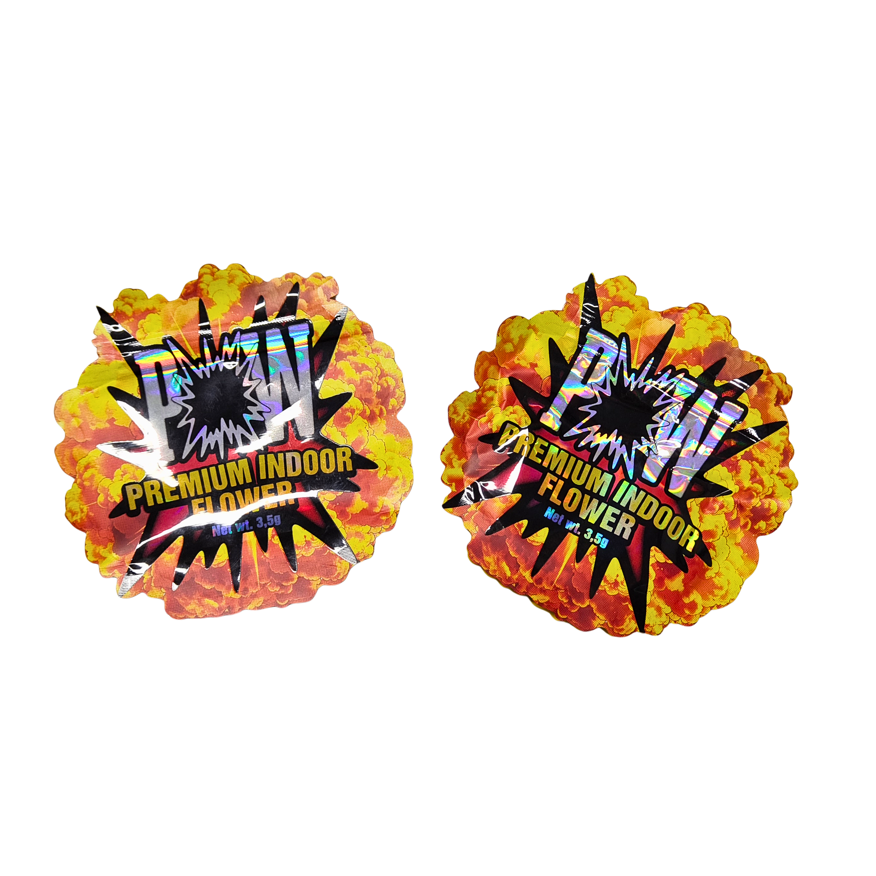 Настроенные голографические детские милярные пакеты для упаковки закусок