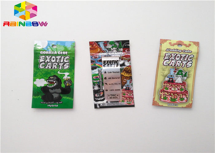 Размер мешка упаковки еды полиэтиленовых пакетов замка застежка-молнии алюминиевой фольги изготовленный на заказ с зазубриной разрыва