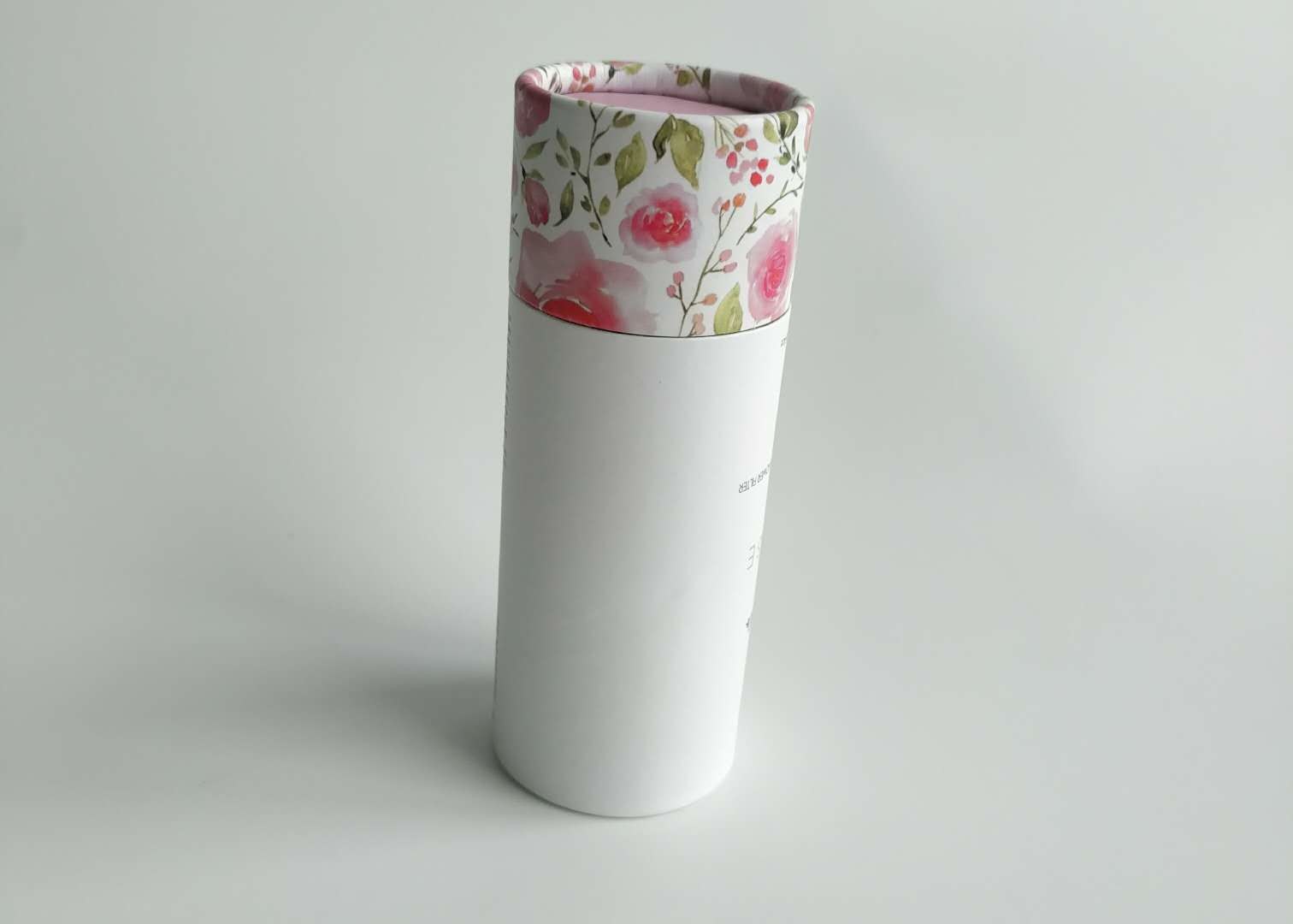 Картон косметик бумажных коробок цилиндра напечатанный таможней бумажный для паковать