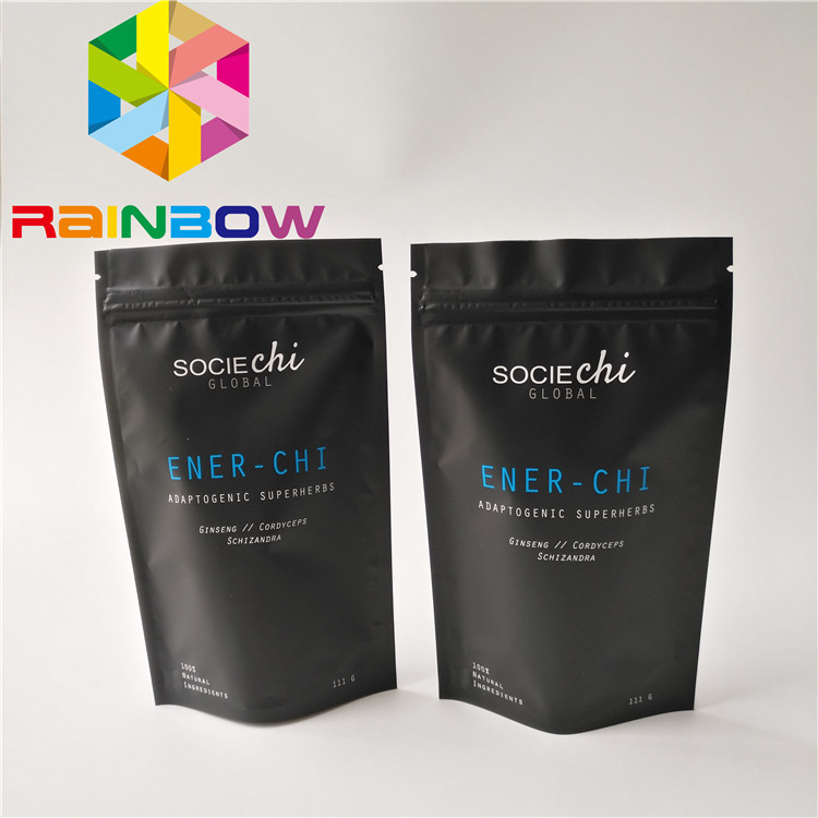 Качество еды материальное стоит вверх сумка порошка Моринга мешка молнии сформированная конусом с вкладышем фольги