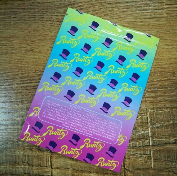 Холограм печатая травяной ладан упаковывая, печенья стоит вверх пластиковый мешок для большого Альс экзотического