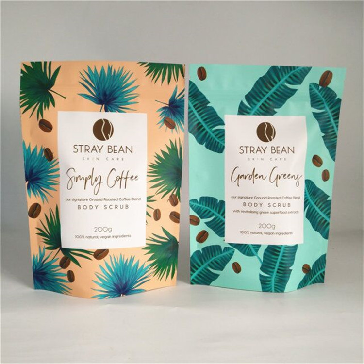 Биодеградабле пакетики чая упаковывая подгонянное Айртигхтбоды Скруб саше растворимого кофе