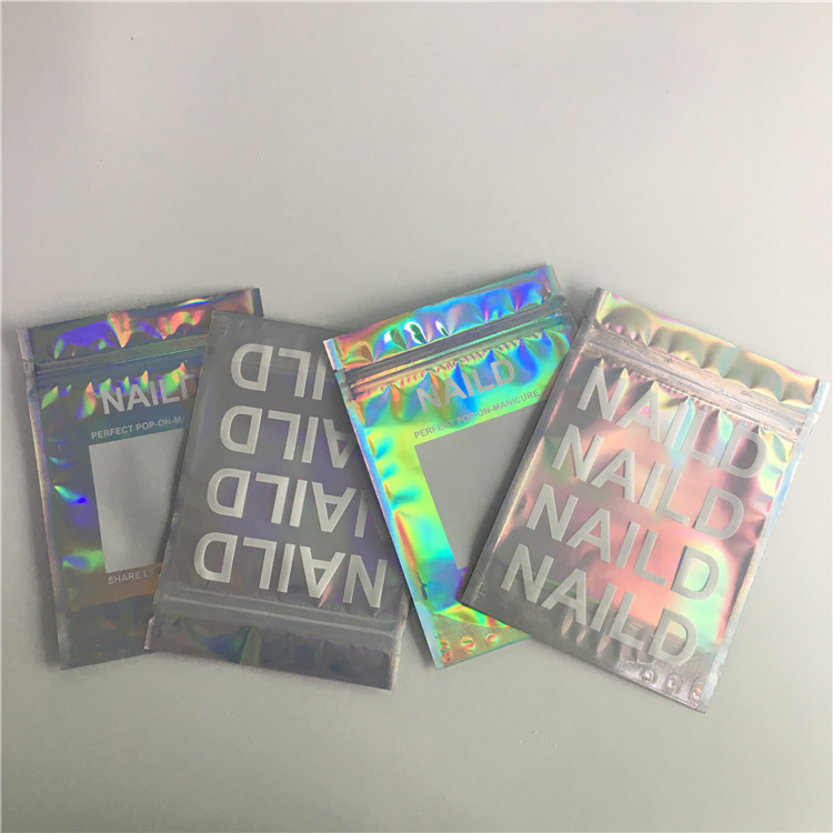 Макияж многоразовый Мылар сумки алюминиевой фольги СГС/ФДА упаковывая загерметизированную сторону 3