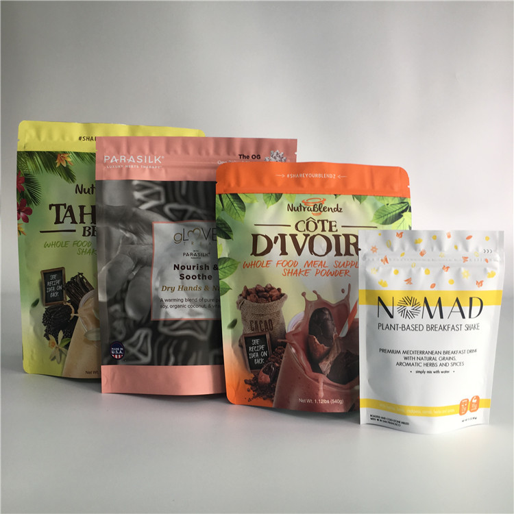 Алюминиевая фольга Зиплок сумки закуски упаковывая стоит вверх сумка для пакуя печений Чесе кофе чокнутых