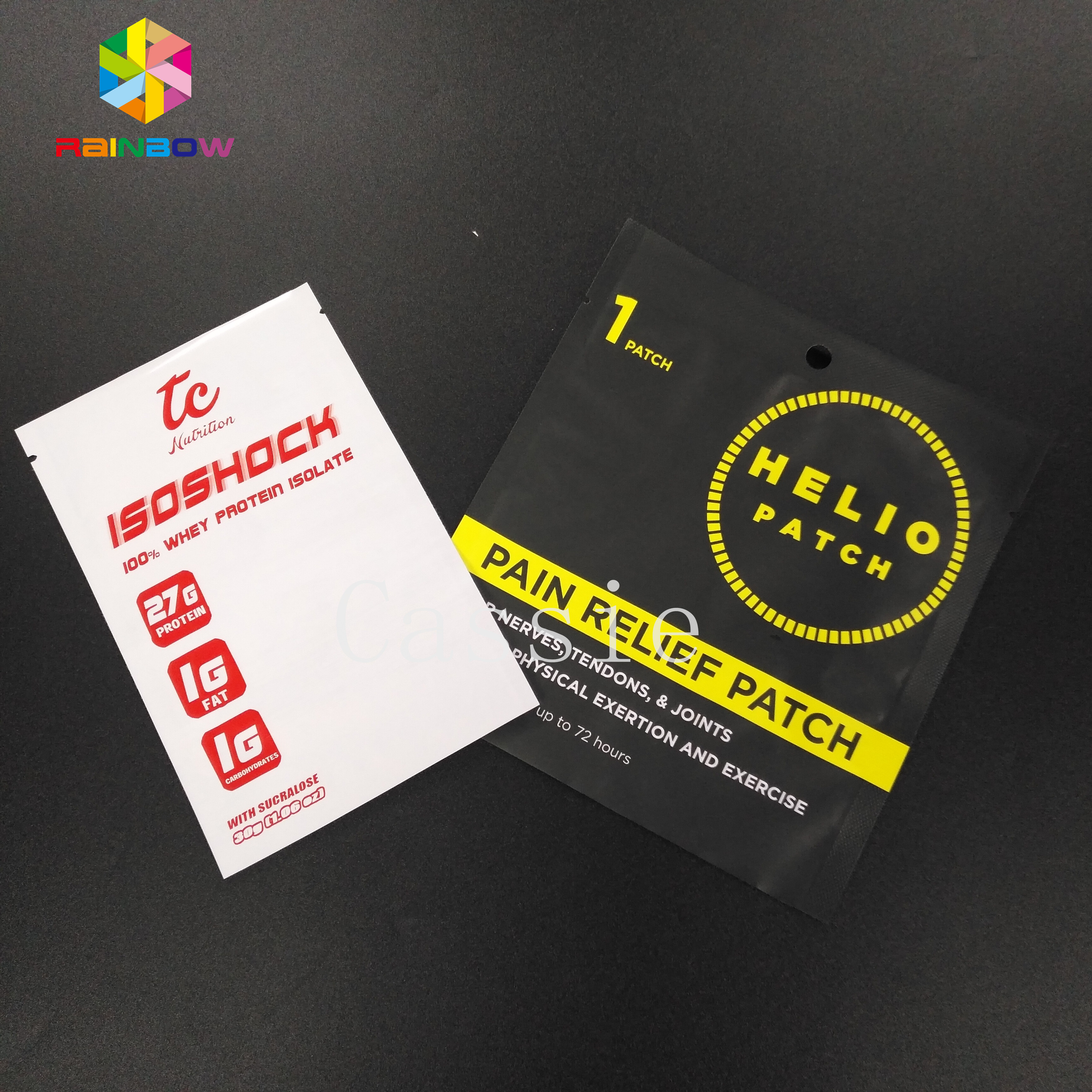 Штейновые пластиковые мешки упаковывая хранение образца пластикового алюминиевого мешка Мылар мини с молнией