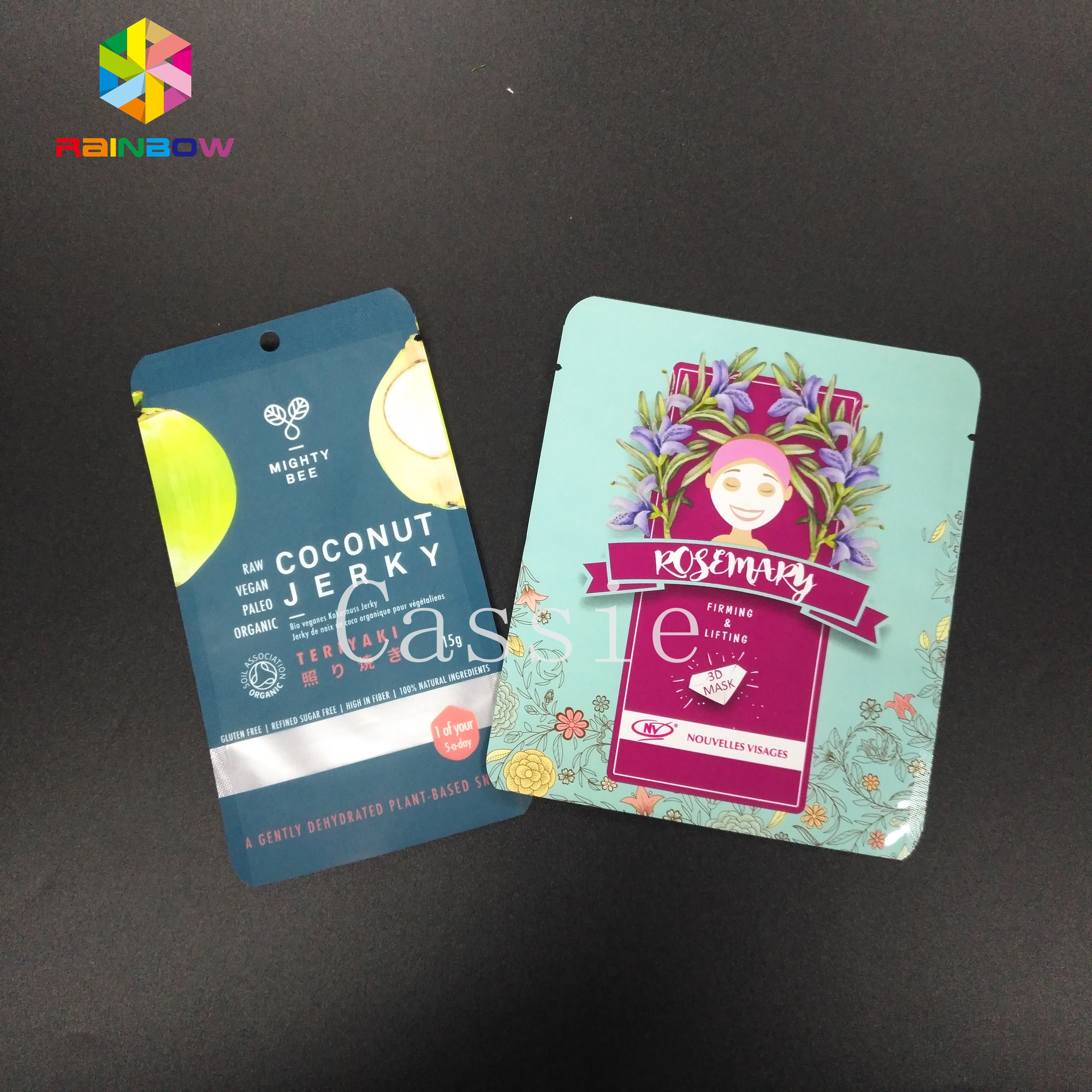 Влагостойкие пластиковые мешки упаковывая мешок алюминиевой фольги материальный Ресеалабле