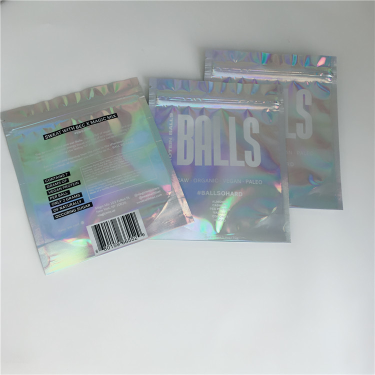 3 встал на сторону мешок обруча табака плоского Зиплок Мылар фольги сумки уплотнения косметический упаковка куря