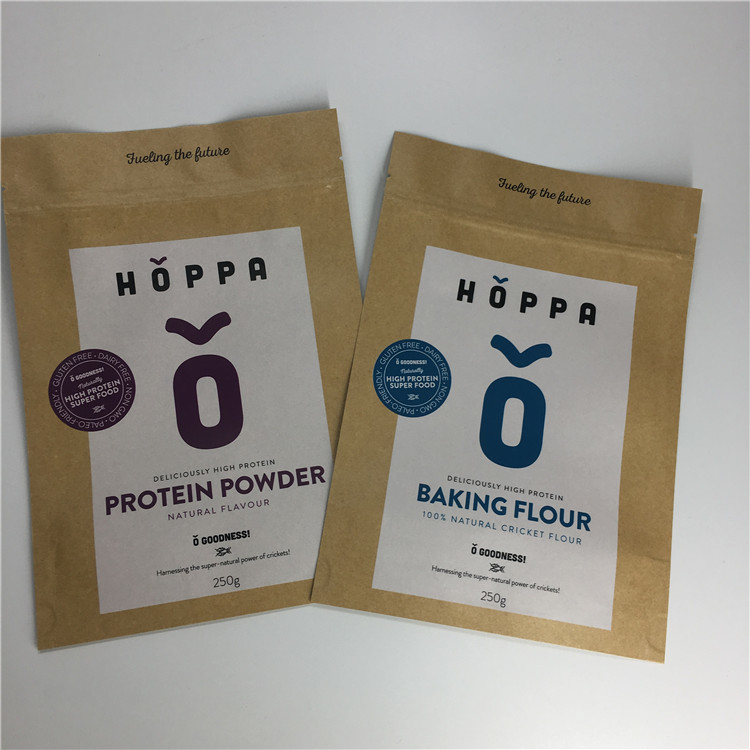 Браун Крафт Паперстанд вверх по толщине микрона мешков 120-140 для специй порошка