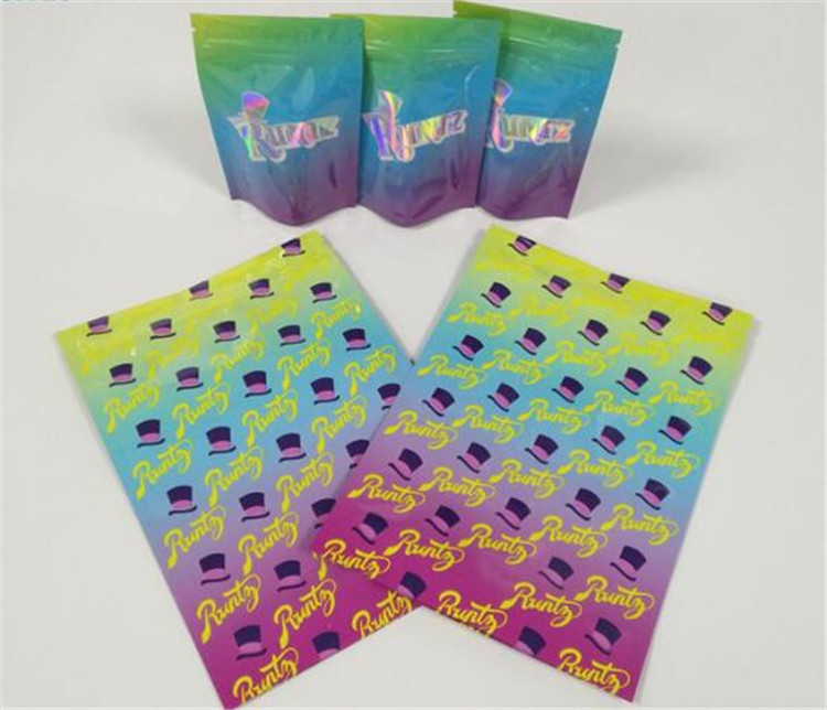 Цвет Зиплок КИМК медицинской фольги Мылар сумки организатора доказательства запаха косметической лоснистой мини