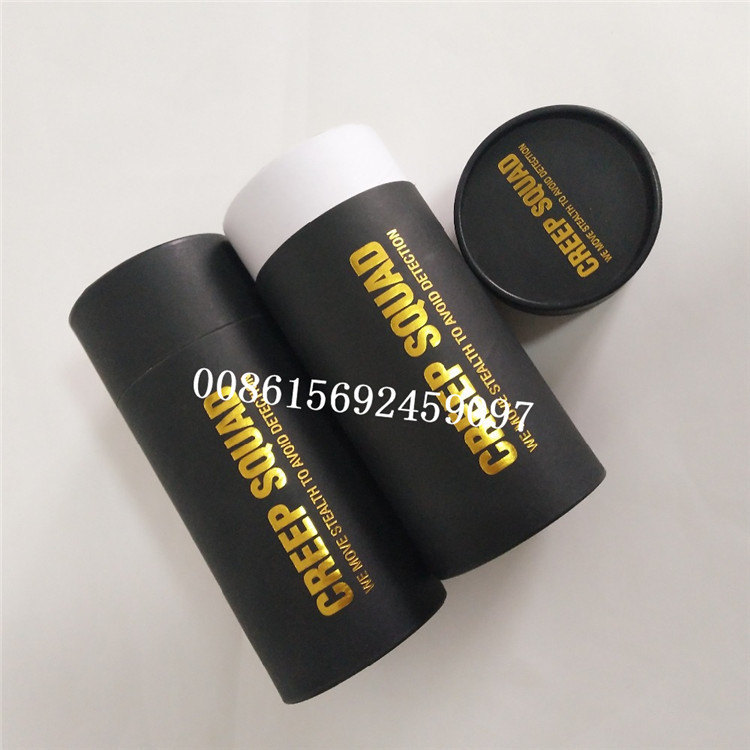 Коробка Биодеградабле картона бумажная упаковывая подгонянный логотип с штемпелевать золота