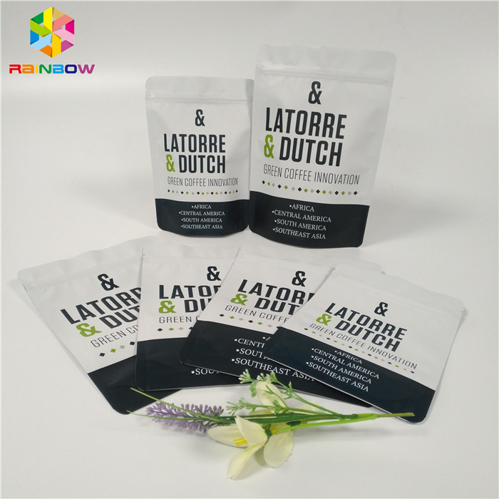 Мешок алюминиевой фольги упаковывая Зиплок Реклосабле печатание Гравуре сумки кофе клапана