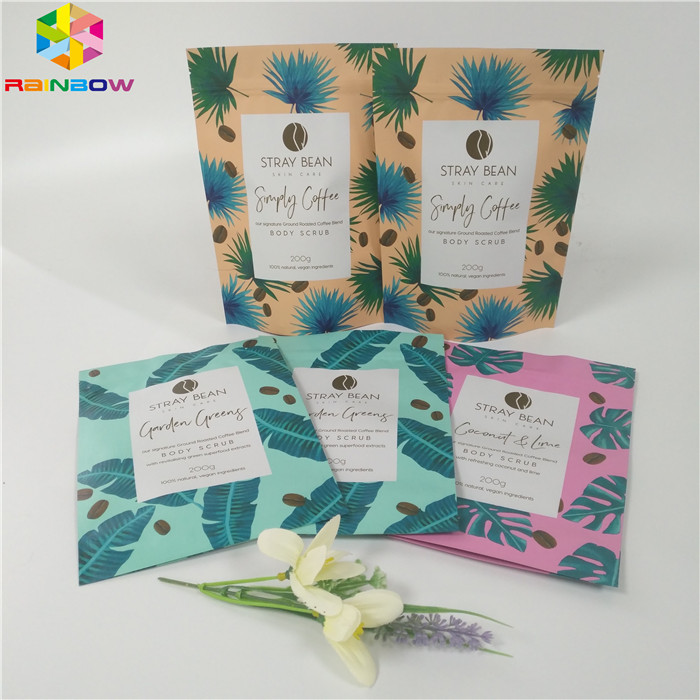 Реклосабле финиш Матт стоит вверх сумки мешка, сумка замка застежка-молнии упаковывая для тела Скруб