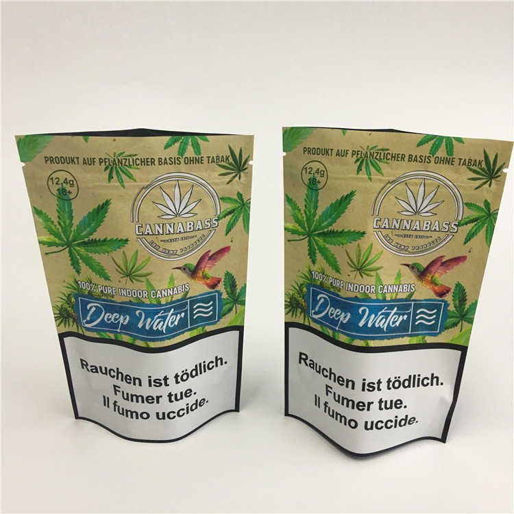 Упаковка ладана качества еды травяная стоит вверх подгонянная сумка напечатанная мешком Зиплок