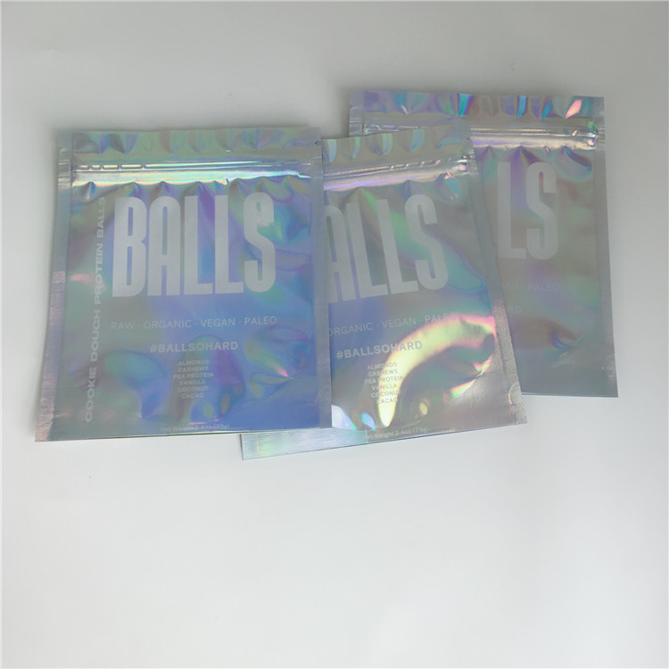 Зиплок косметики упаковывая сторону 3 сумок лоснистую загерметизированную для клея расширения ресницы