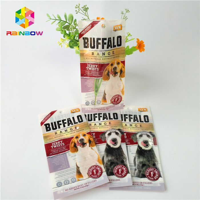 Мешки печатания цифров пластиковые упаковывая сумку Зиплок хранения корма для домашних животных саше