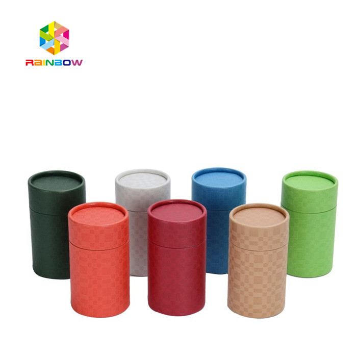 Трубка картона цилиндра бумажной коробки дисплея коробки заботы кожи косметическая упаковывая