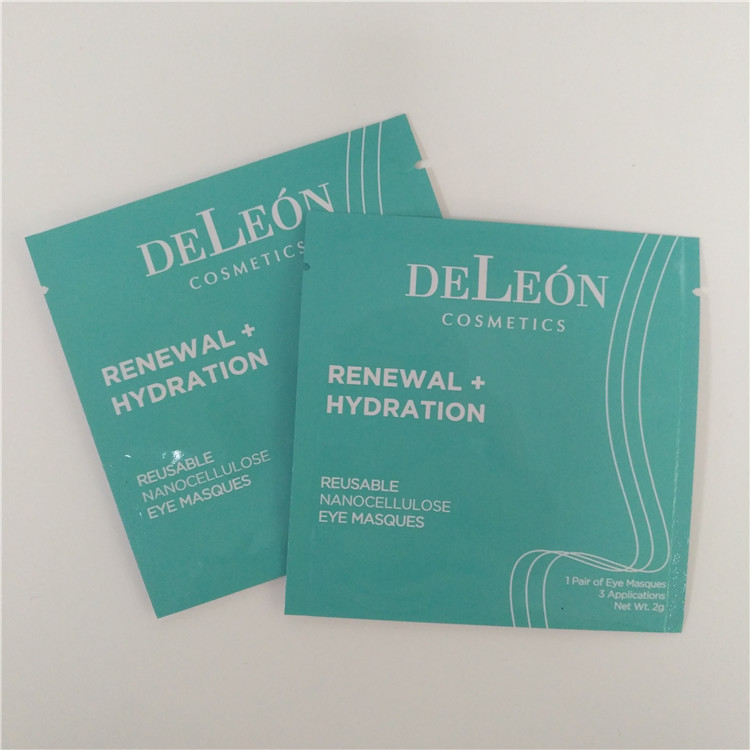 Печатание полного цвета стоит вверх упаковка Маскес глаза сумок мешка молнии многоразовая