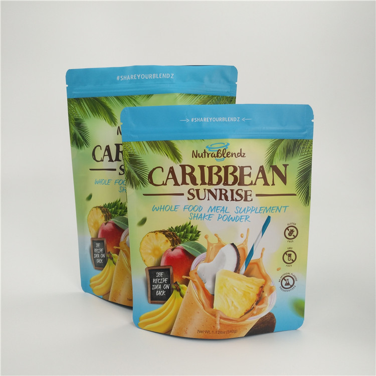 Печатание Гравуре стоит вверх Зиплок сумки, мешок алюминиевой фольги сухого молока с молнией