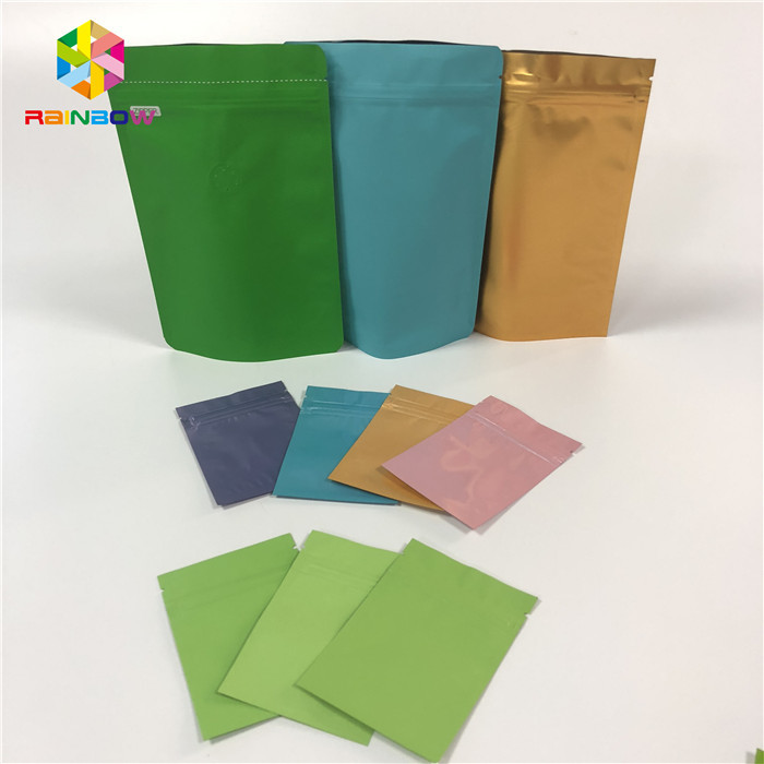 Мешок фольги качества еды упаковывая плоскую жару замка застежка-молнии - загерметизируйте сумки алюминиевой фольги многоразовые