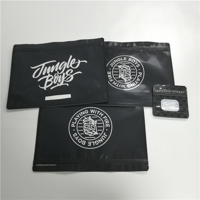 Биодеградабле изготовленные на заказ Зиплок сумки стоят вверх мальчики Мылар джунглей лист табака упаковывая