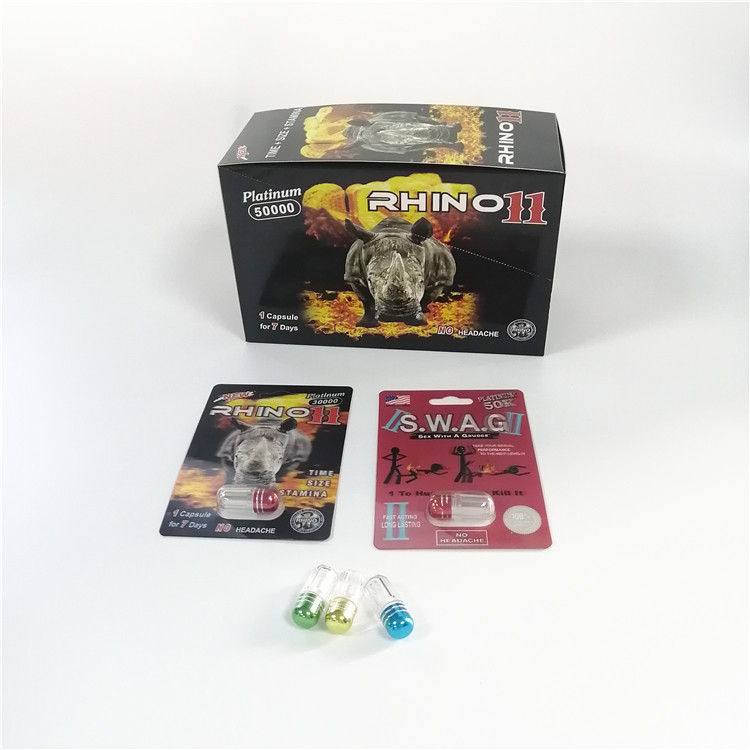 Мужской пакет волдыря лекарства повышения упаковывая черную карту мамы Премьер-министра Дзэна Бумаги Показа