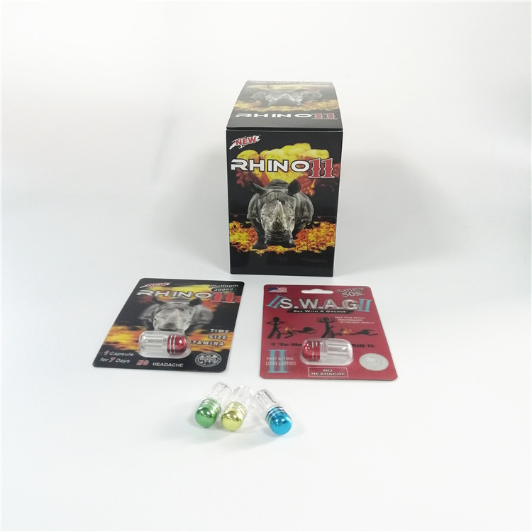 Носорог 69 серий упаковки волдыря таблетки таблеток 3д повышения карты волдыря упаковывая мужской
