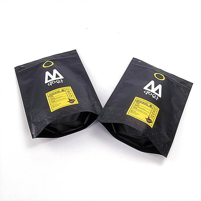 Ресеалабле стойте вверх цвет сумок мешка молнии напечатанный таможней прокатанный штейновый черный